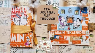 Tea advent journal flip through (tea advent calendars).