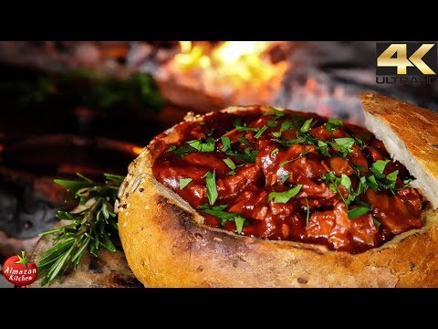 THE Epic Bread Goulash! - GoPro Cooking Outside 4K