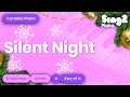 Silent Night (Karaoke Piano)