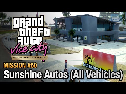 GTA Vice City Definitive Edition - Mission #50 - Sunshine Autos [Grand Theft Auto Trophy]