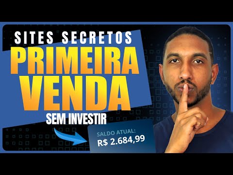 Afiliado: Como fazer a primeira venda na hotmart SEM INVESTIR 4 SITES SECRETOS