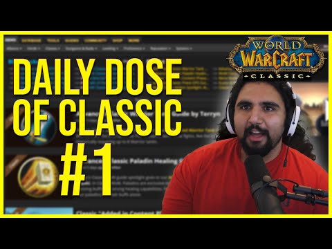 Classic Holy Paladin Guide Review | Esfand's Daily Dose of Classic #1