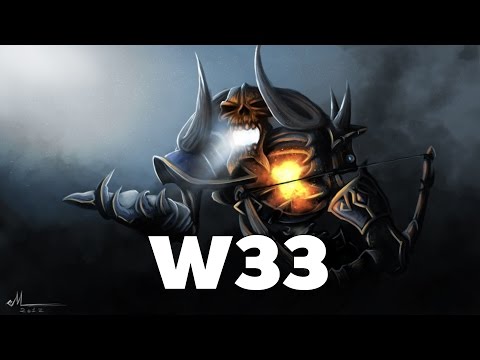 [Dota2] W33 Pro Plays Heroes Clinkz Offlane Ranked Game [ w33 Gameplay ] 7670 MMR