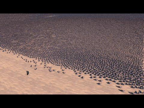 1 ZOMBIE vs 100.000 CHICKENS Ultimate Epic Battle Simulator UEBS