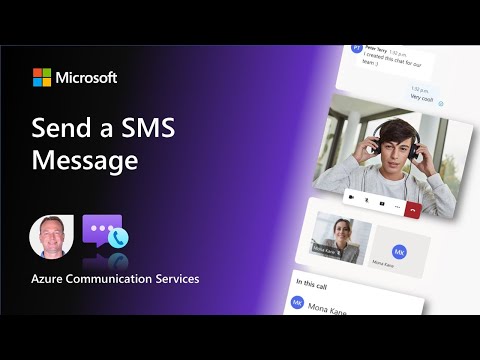 Send a SMS message with Azure Communication Services