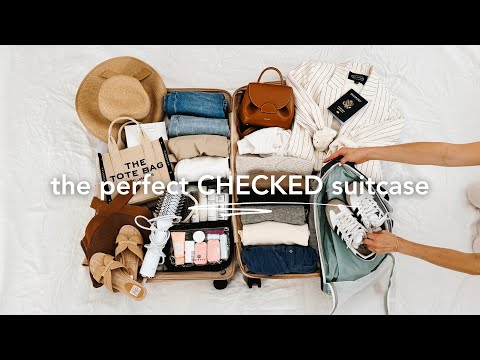 How to Pack Your CHECKED Suitcase like a PRO ✈️
