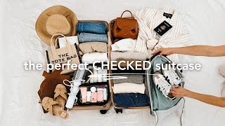 How to Pack Your CHECKED Suitcase like a PRO ✈️