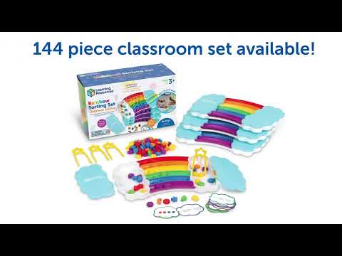 Slide 7 - Rainbow Sorting Set (video)