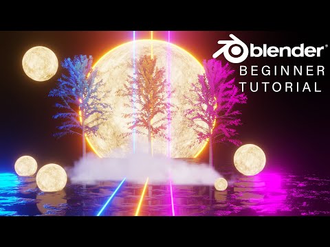 Blender Beginner Tutorial Create Gold Material Beautiful Render