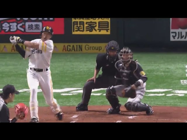 【1回裏】ホークス・柳田 火の出るような打球で先制タイムリー!! 2017/6/9 H-T