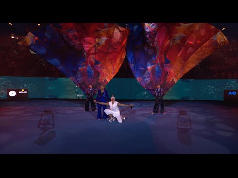 Mitch Tambo with Voice Of Lele - "My Island Home" Australian Open Performance 2025