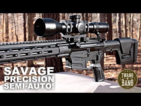 Savage Precision Semi-Auto!  MSR 10 Long Range