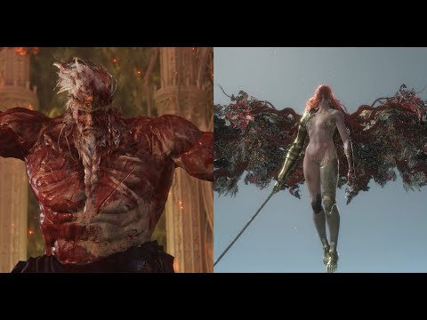 Godfrey, First Elden Lord VS Malenia, Blade of Miquella