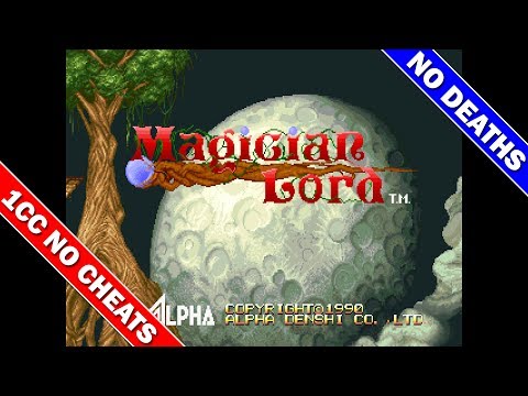 Magician Lord 1CC (Deathless/No Miss) [ARCADE] [NEO GEO] / マジシャンロード