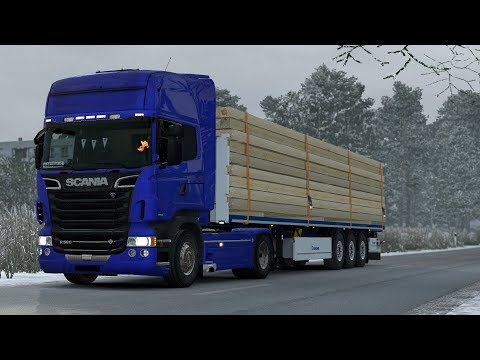 ETS 2 1.33 - ProMods 2.32 - SCANIA R580 V8 Topline Euro 6 RJL - Trip: Chernyakhovsk - Stockholm