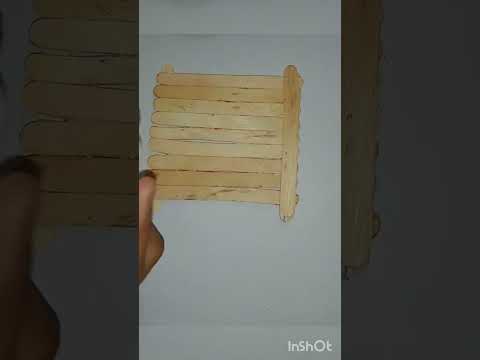 DIY Photo Frame With Ice Cream Stick| Popsicle Stick recycle idea| 💞