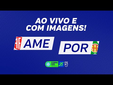 AO VIVO E COM IMAGENS: AMERICA X PORTUGUESA  - FINAL (IDA) - COPA RIO