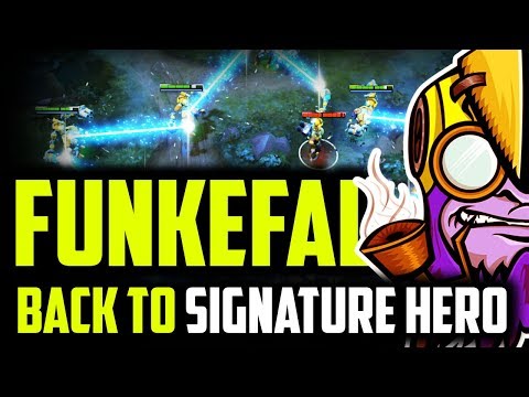 Funkefal - 1000 Fingers Tinker is Back | Signature Hero Pro Gameplay Dota 2