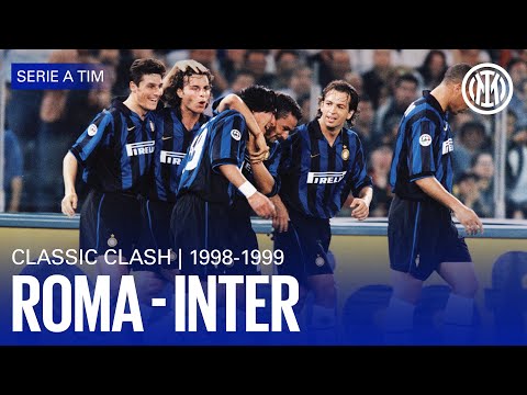 CLASSIC CLASH | ROMA 4-5 INTER 1998/99 | EXTENDED HIGHLIGHTS ⚽⚫🔵
