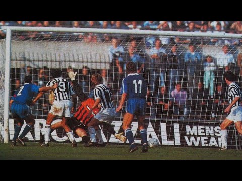JUVENTUS-CESENA 2-2 Serie A 88-89 2' Giornata