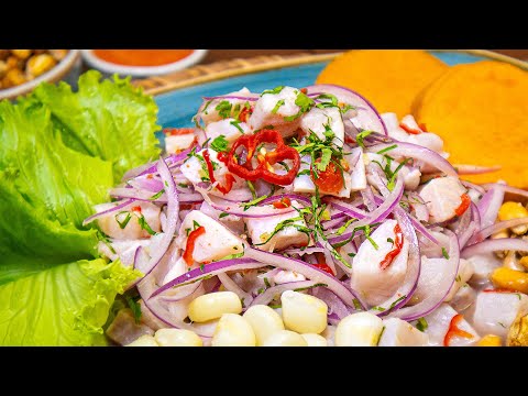 Ceviche de Pescado Clásico | Celebrando Nuestro BOTÓN DORADO | RECETA PERUANA | Sazón y Corazón