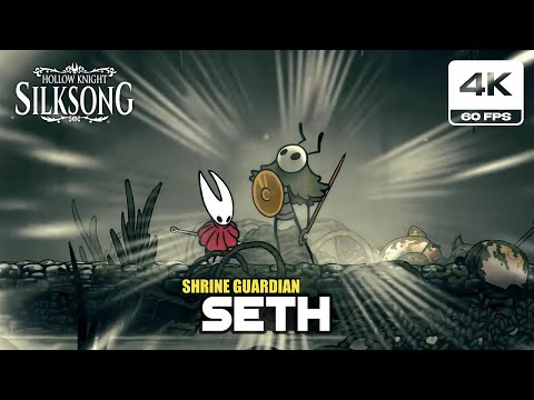 Hollow Knight Silksong - Seth Boss Fight (PC 4K 60FPS)