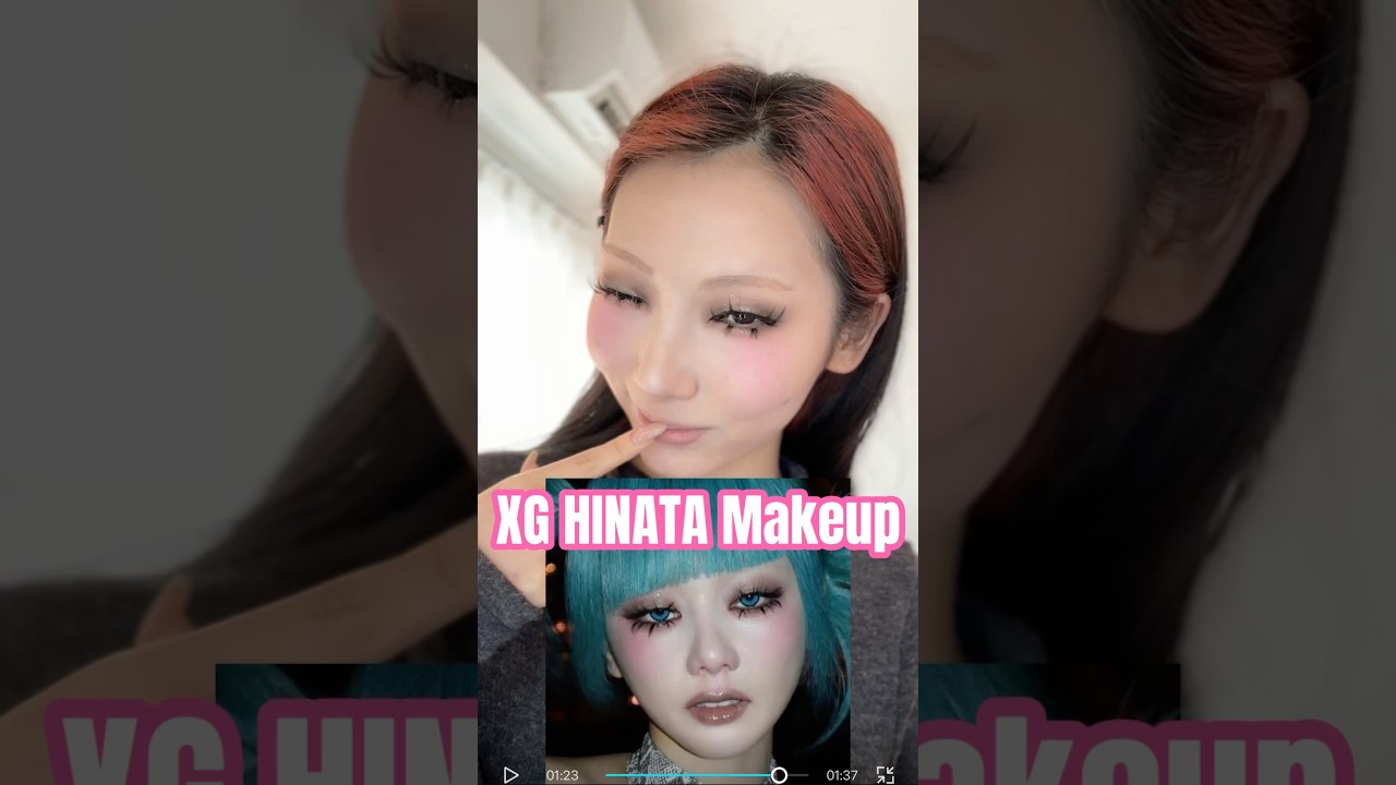 こういうメイク大好き！ #shorts #メイク #美容 #メイクアップアーティスト #xg #hinata