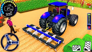 Real Tractor Driving Farming Simulator 🚜 | Trolley Transport Gameplay 2026
