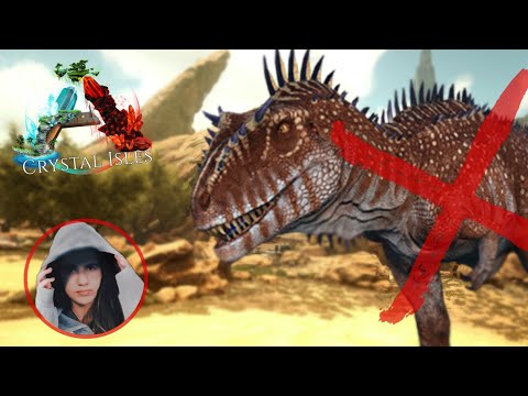 ARK CRYSTAL ISLES DIA 5 (Me desaparece UN CARCHA LV 145 en la CARA🤬) #lavelociblue #arklavelociblue