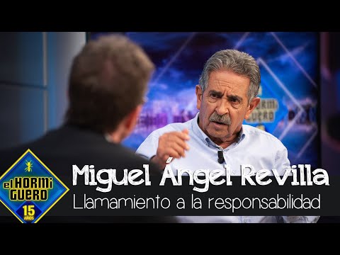 Miguel Ángel Revilla llama a la responsabilidad: "Ahora veo mucho desmadre" - El Hormiguero