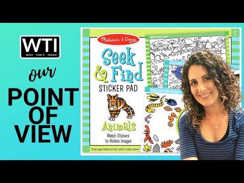 Melissa & Doug Sticker Books - WTI product video review