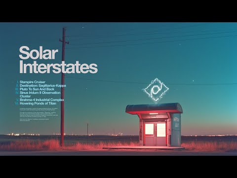 Parhelia - Solar Interstates (2024) | space travel ambient album for interplanetary hitchhikers