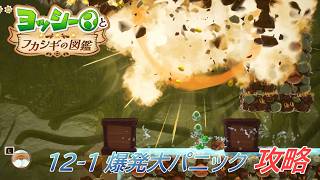 【ヨッシーとフカシギの図鑑】12-1 フカシギからの挑戦 爆発大パニック 攻略/フラワーコンプリート【クリア後/switch2】