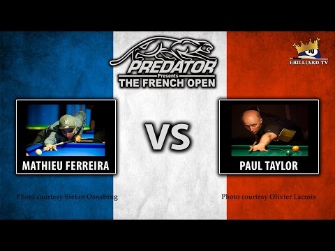 The French Open by Predator - Ferreira vs Taylor