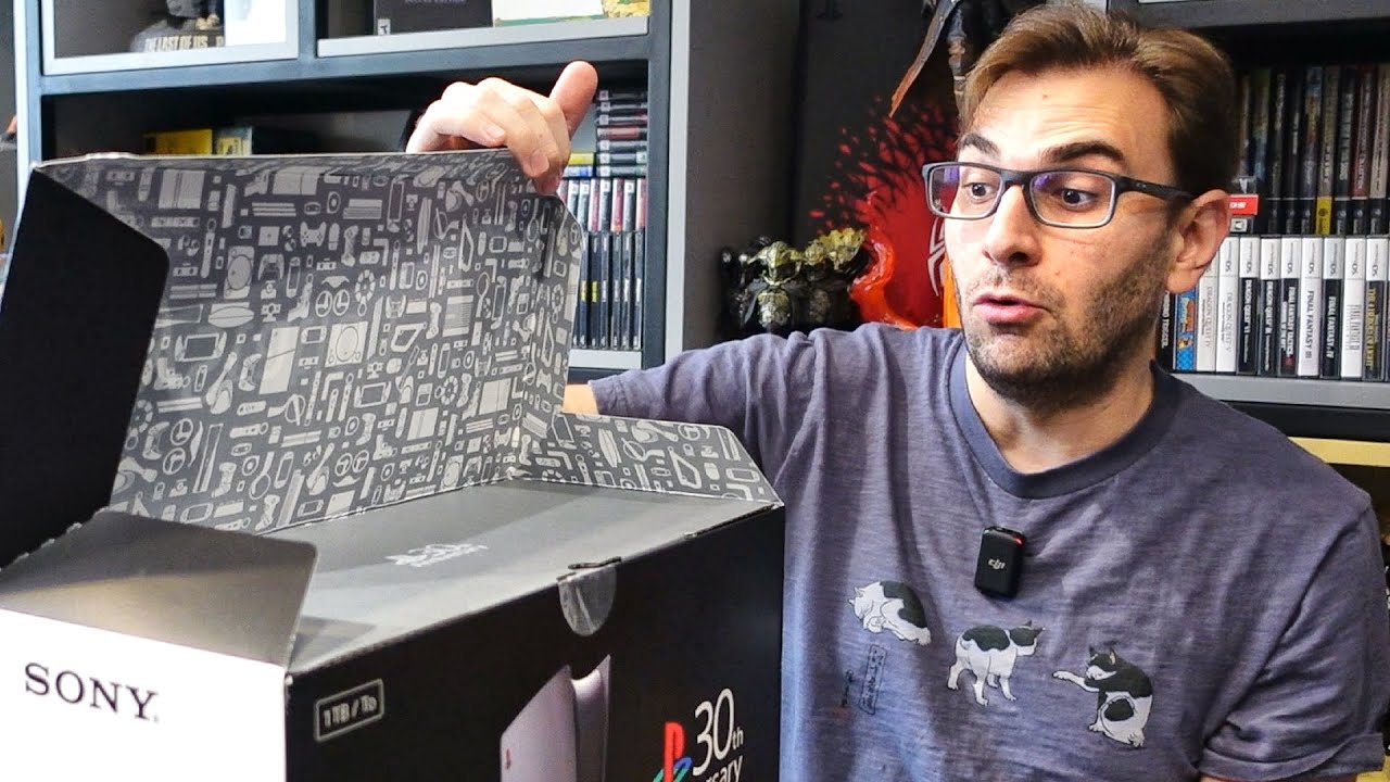 UNBOXING do PlayStation 5 Edição LIMITADA de 30 ANOS!