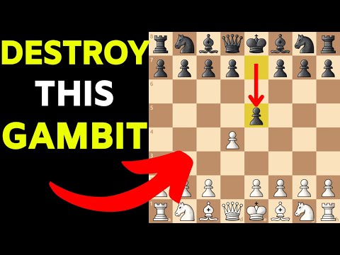 Annoying Chess Opening: Beat the Englund Gambit as White