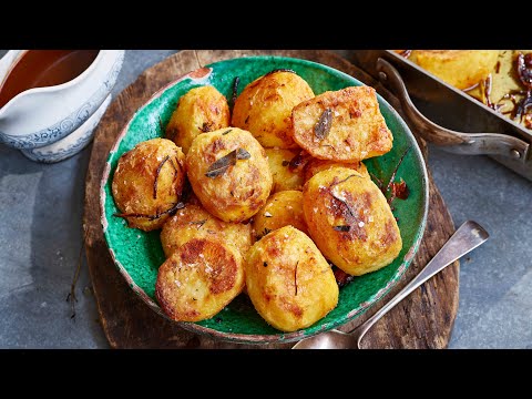 how to make the crispiest ROAST POTATOES