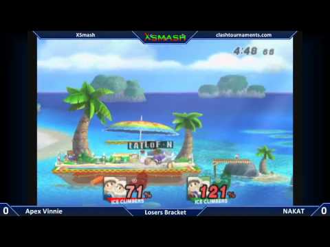 XSmash - Apex Vinnie vs NAKAT - SSBB