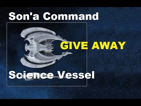STO Son'a Command Science Vessel GIVE AWAY! 2x Private PvP