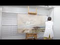 The Conservation of 1890 Painting 'The Flood in ...