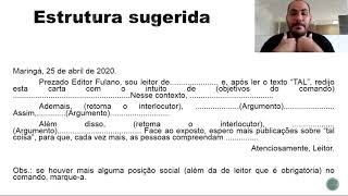 Aulão de revisão para o vestibular UEM- REDAÇÃO
