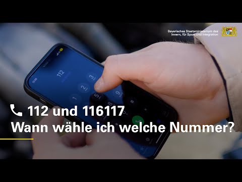 Ärztlicher Bereitschaftsdienst und Rettungsdienst: Wann wähle ich welche Nummer?