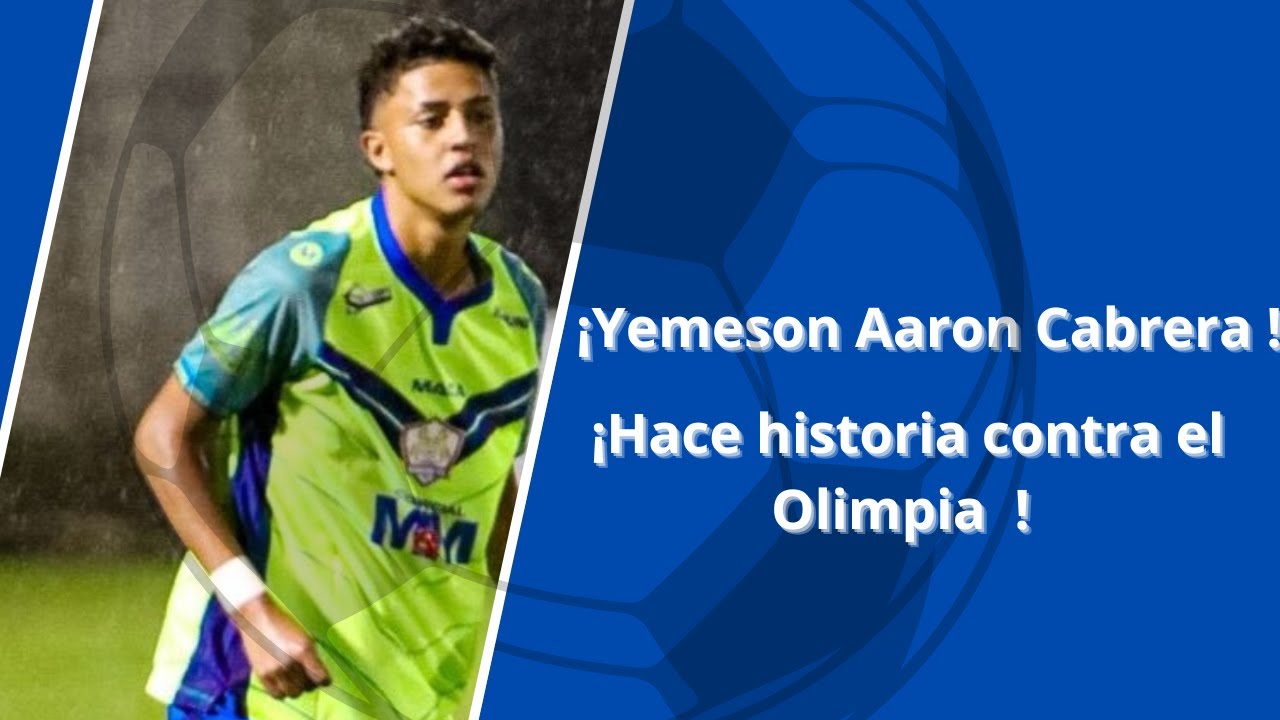 🎥⚽️ ¡Aarón Cabrera hizo historia contra el Olimpia! 🔥