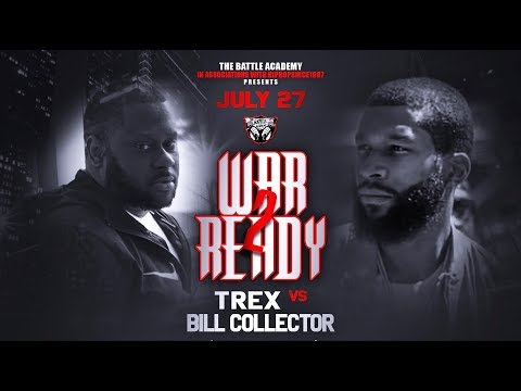 T-Rex VS Bill Collector - The Battle Academy Presents "War Ready 2"