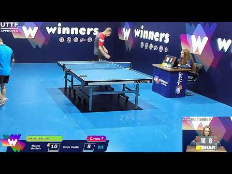 Riabov Vladimir - Smyk Vasilii. WINners. CUP Table Tennis 7 11.12.2020 20:45