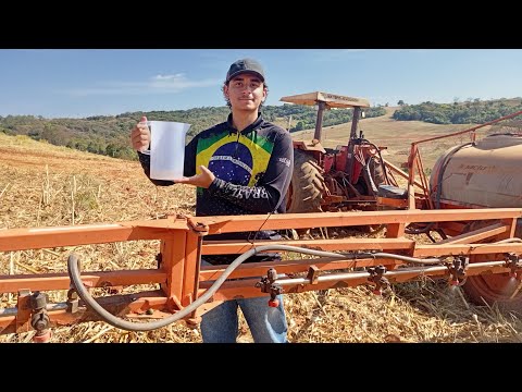 Regulagem e Calibragem Pulverizador Barras Tratorizado - Agronomia 2° Período Uniube Silvânia Goiás.