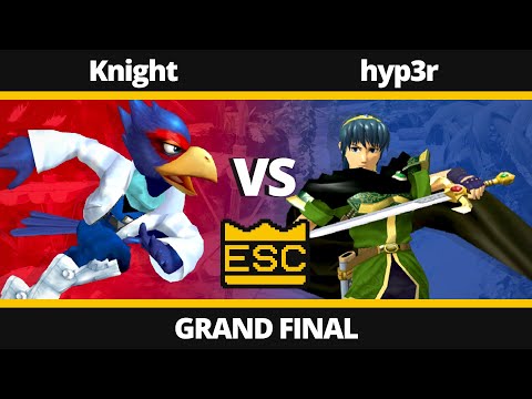 ESC 53 - Grand Final - Knight (Falco) Vs. hyp3r (Marth) - SSBM UK Local Tournament