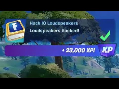 Hack IO loudspeakers | How to Hack IO Loudspeakers in Fortnite!