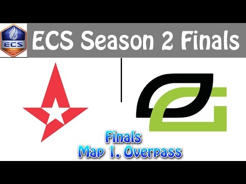 Finals | Astralis vs OpTic Gaming [Map1 - Overpass] |  ECS Season 2 Finals 2016
