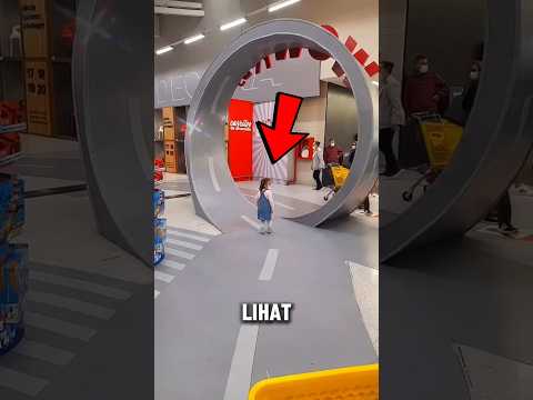 Dia Yakin Bisa Lewat Lingkaran Ini Tapi yang Terjadi Bikin Semua Terdiam😱#shorts#fyp#meledakkk
